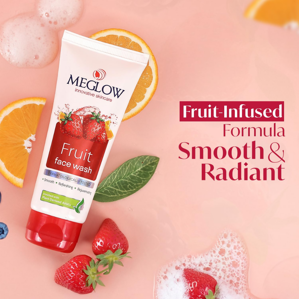 Meglow Fruit Face Wash | Grocsy