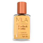 Mila Beaute Perfect Matte Longwear Foundation with SPF 15 & Oil Control Formula - Natural | Grocsy