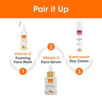TAC - The Ayurveda Co. 10% Vitamin C Face Serum for Toning, Brightening & Glowing Skin For Women & Men | Grocsy