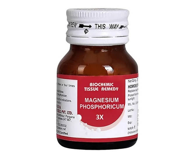 Bakson's Homeopathy Magnesium Phosphoricum Biochemic Tablets | Grocsy