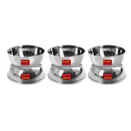 Sumeet Stainless Steel Solid Bowl Set | Grocsy