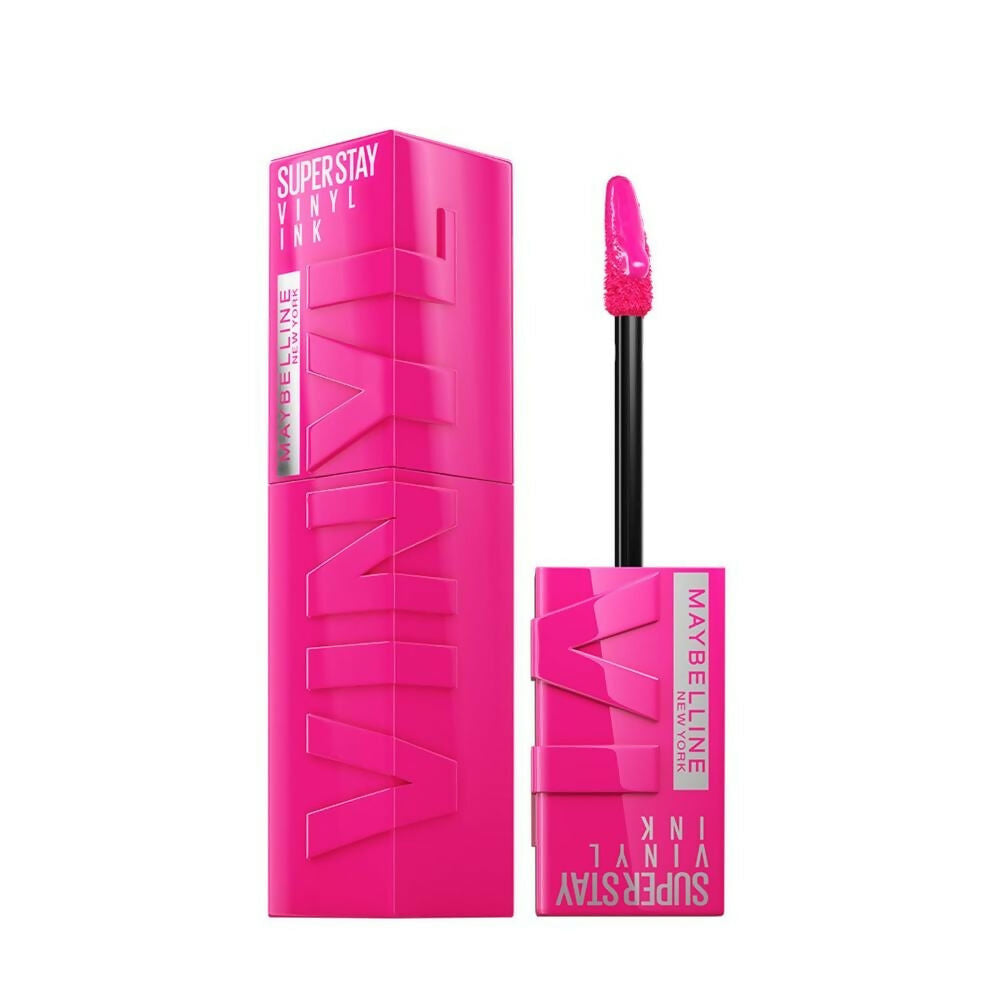 Maybelline New York Super Stay Vinyl Ink Liquid Lipstick, Instant Shine Lasts Up To 16H - Striking | Grocsy