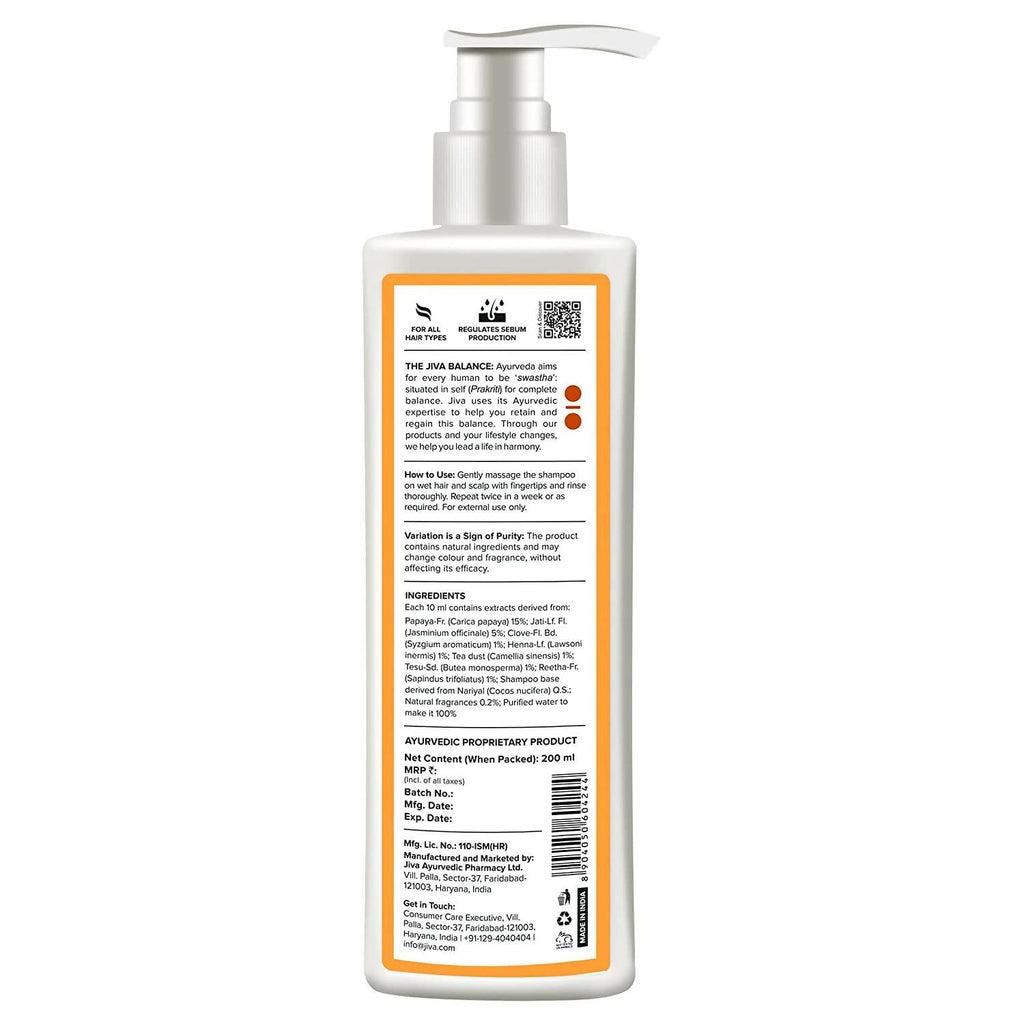 Jiva Ayurveda Papaya Shampoo | Grocsy