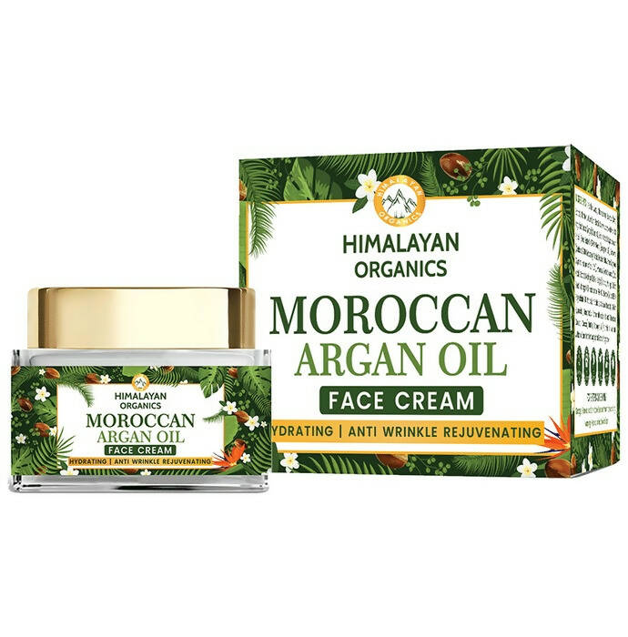 Himalayan Organics Moroccan Argan Oil Face Cream | Grocsy