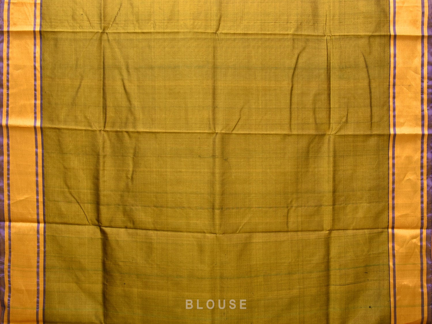 Green and Olive Uppada Silk Handloom Saree with Buta Design - Global Threads | Grocsy
