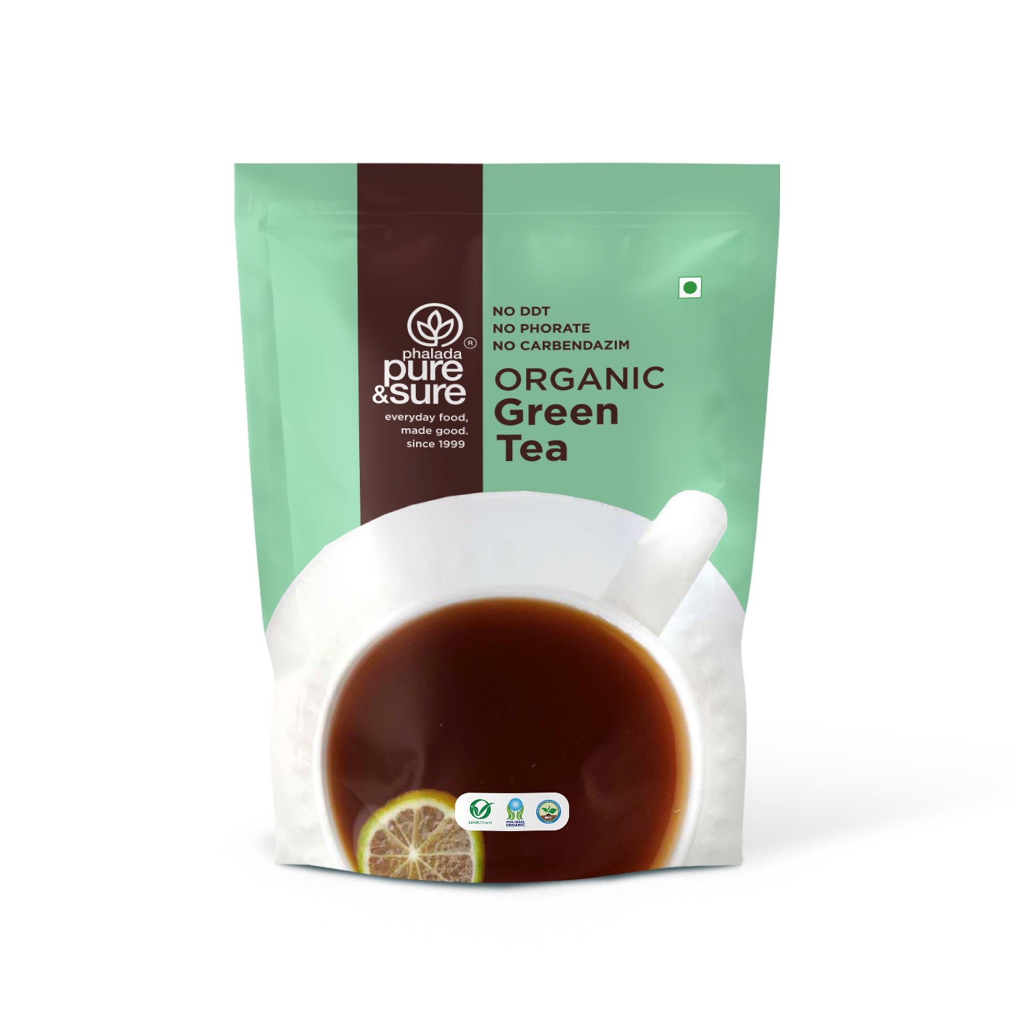 Pure & Sure Organic Green Tea | Grocsy