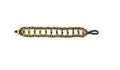Bling Accessories Antique Brass Hand Weaved Metal Beads Bracelet | Grocsy