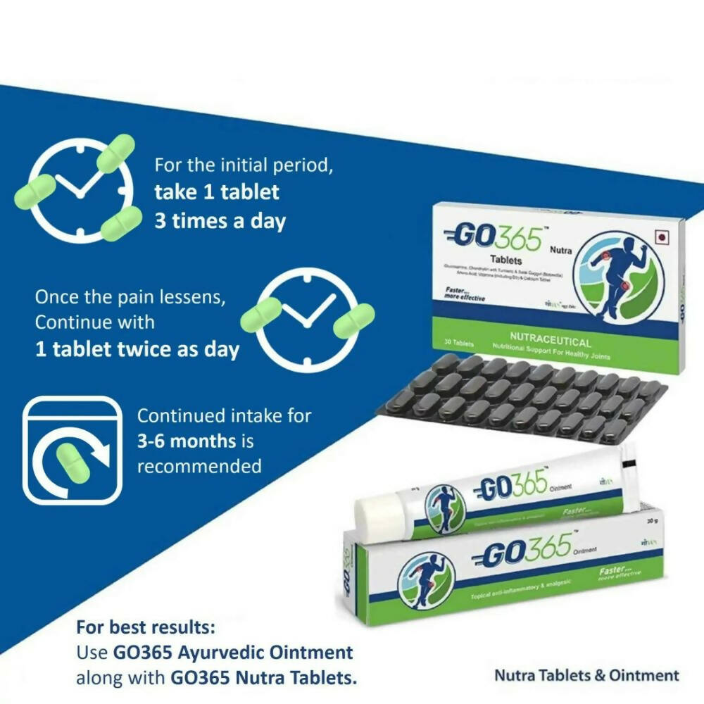 Charak GO365 Nutra Tablets | Grocsy