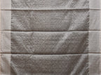 Grey Cut Work Tussar Cotton Saree with All Over Jamdani Style Design - Global Threads | Grocsy