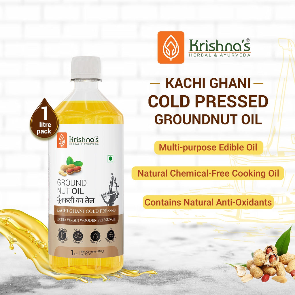Krishna'S Herbal & Ayurveda Ground Nut Oil | Grocsy