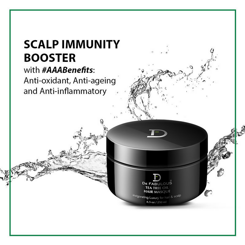 De Fabulous Tea Tree Oil Sulphate Free Hair Masque For All Hair Types | Grocsy