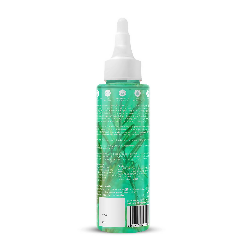 PLIX The Plant Fix Rosemary Hair Growth Advanced Hair Oil | Grocsy