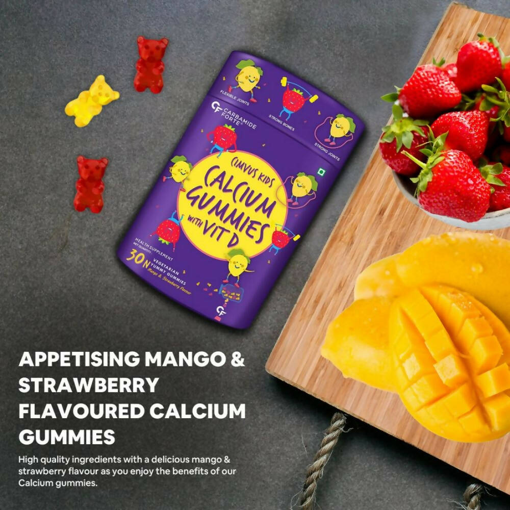 Carbamide Forte Calcium With Vitamin D Gummies | Grocsy