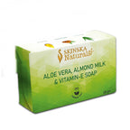 Skinska Natural Aloe Vera Vitamin E & Almond Milk Soap | Grocsy