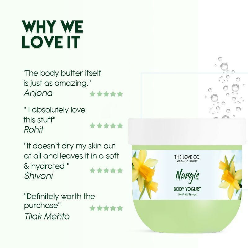 The Love Co. Nargis Body Yogurt | Grocsy