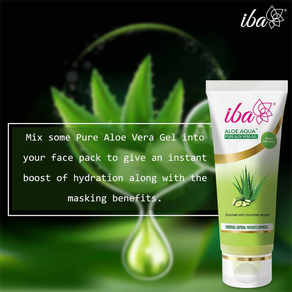 Iba Aloe Aqua Pure Aloe Vera Gel | Grocsy
