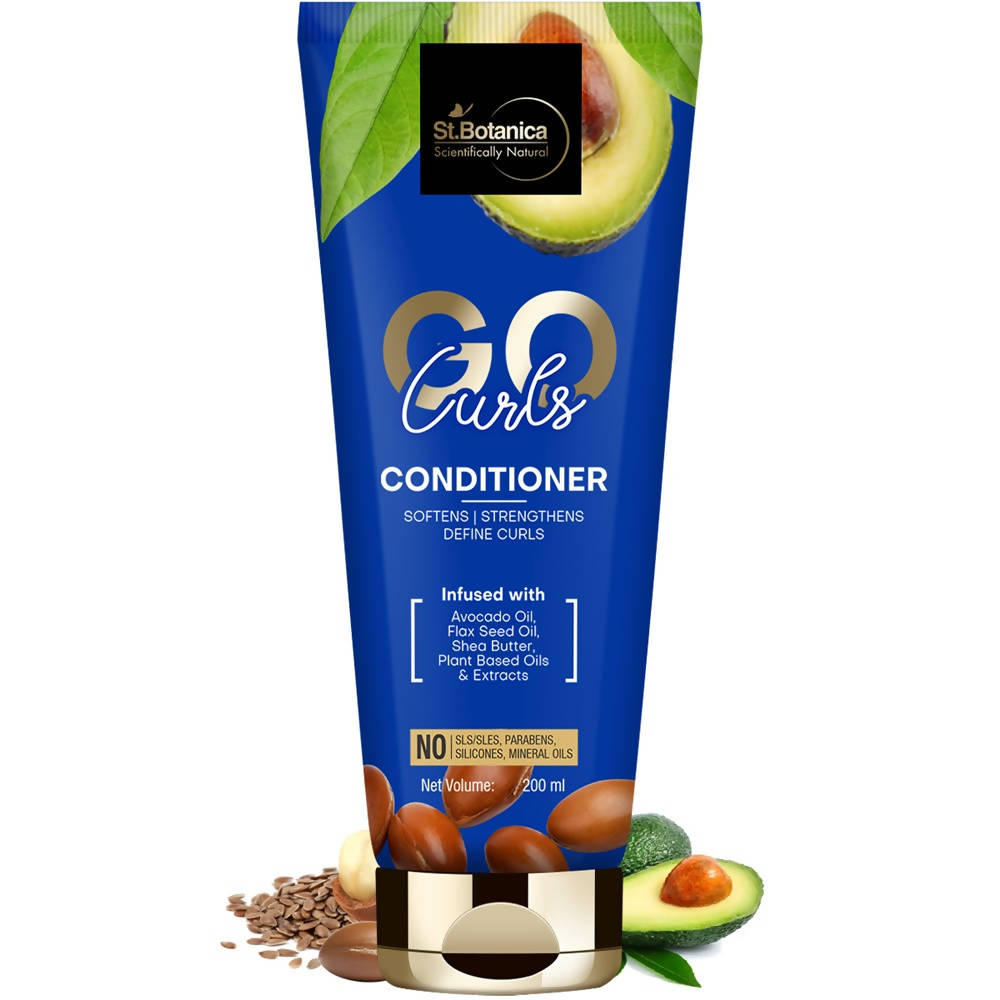 St.Botanica Go Curl Shampoo And Conditioner Combo | Grocsy