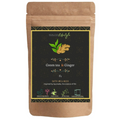 Satvi Wellness Green Tea With Ginger Tea Bags | Herbal Tea | Grocsy