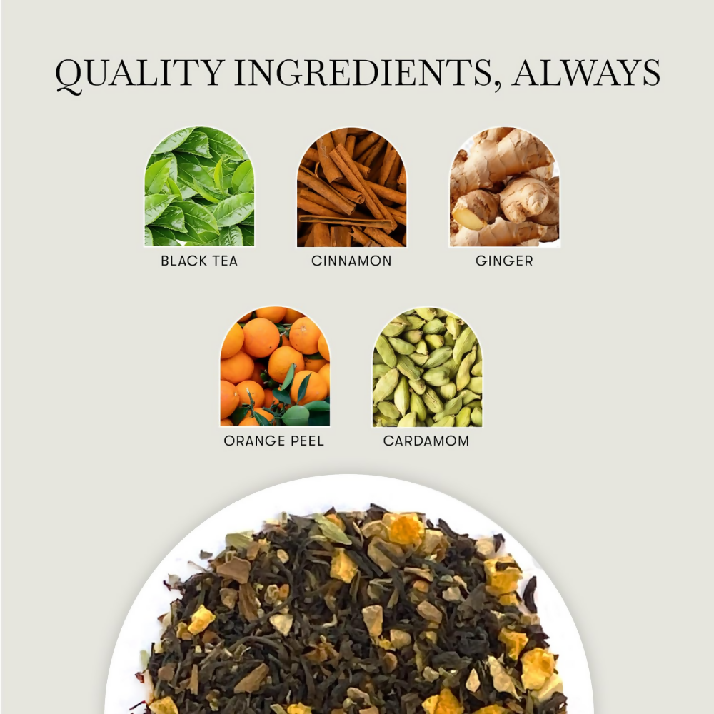 Luxmi Estates Orange Spice Black Tea | Grocsy