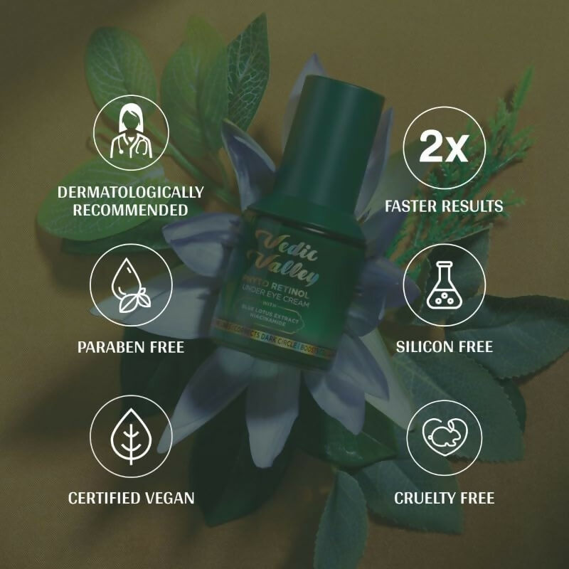 Vedic Valley Phyto Retinol Eye Cream | Grocsy