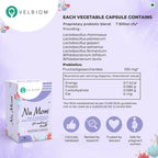 Velbiom Nu Mom Probiotic Health Capsules For Women | Grocsy