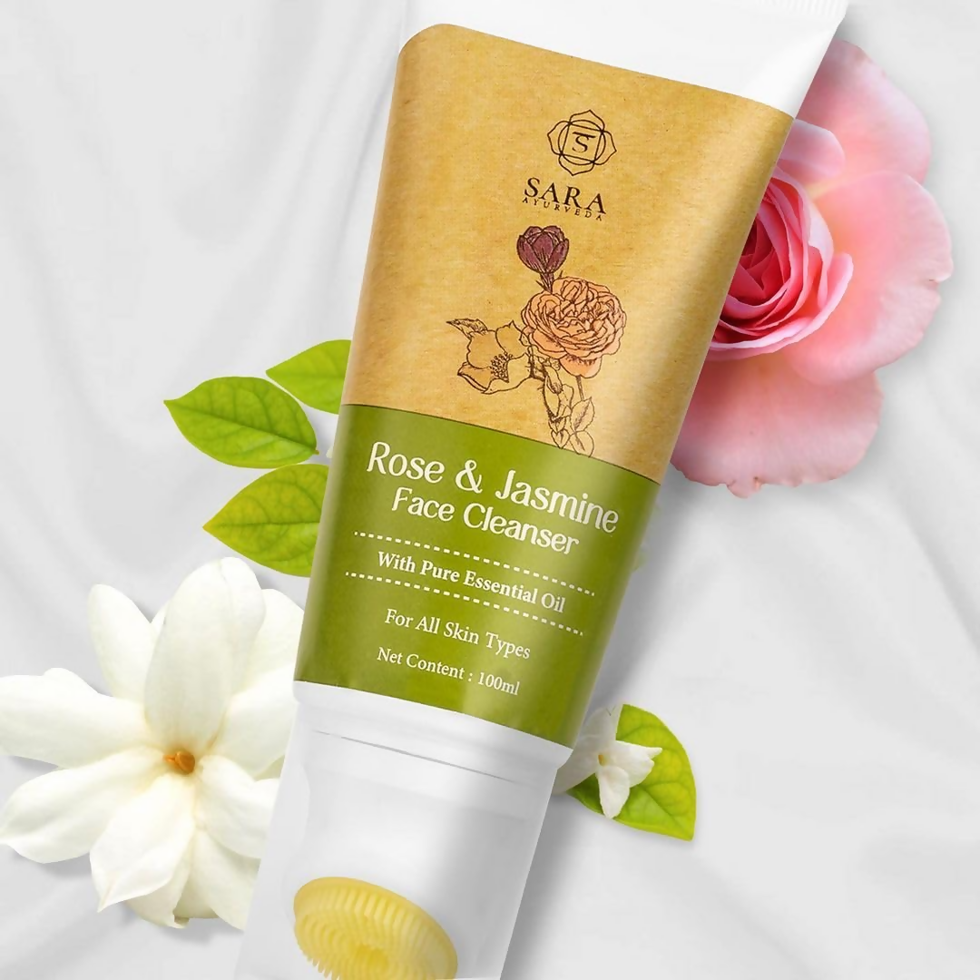 Sara Soul of Beauty Rose & Jasmine Face Cleanser For All Skin Types | Grocsy
