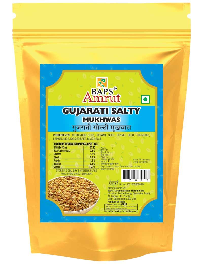Baps Amrut Gujarati Salty Mukhwas | Grocsy