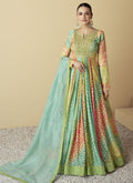 Vegaa Fashion Multicolor Real Muslin Digital Print Anarkali Suit | Grocsy