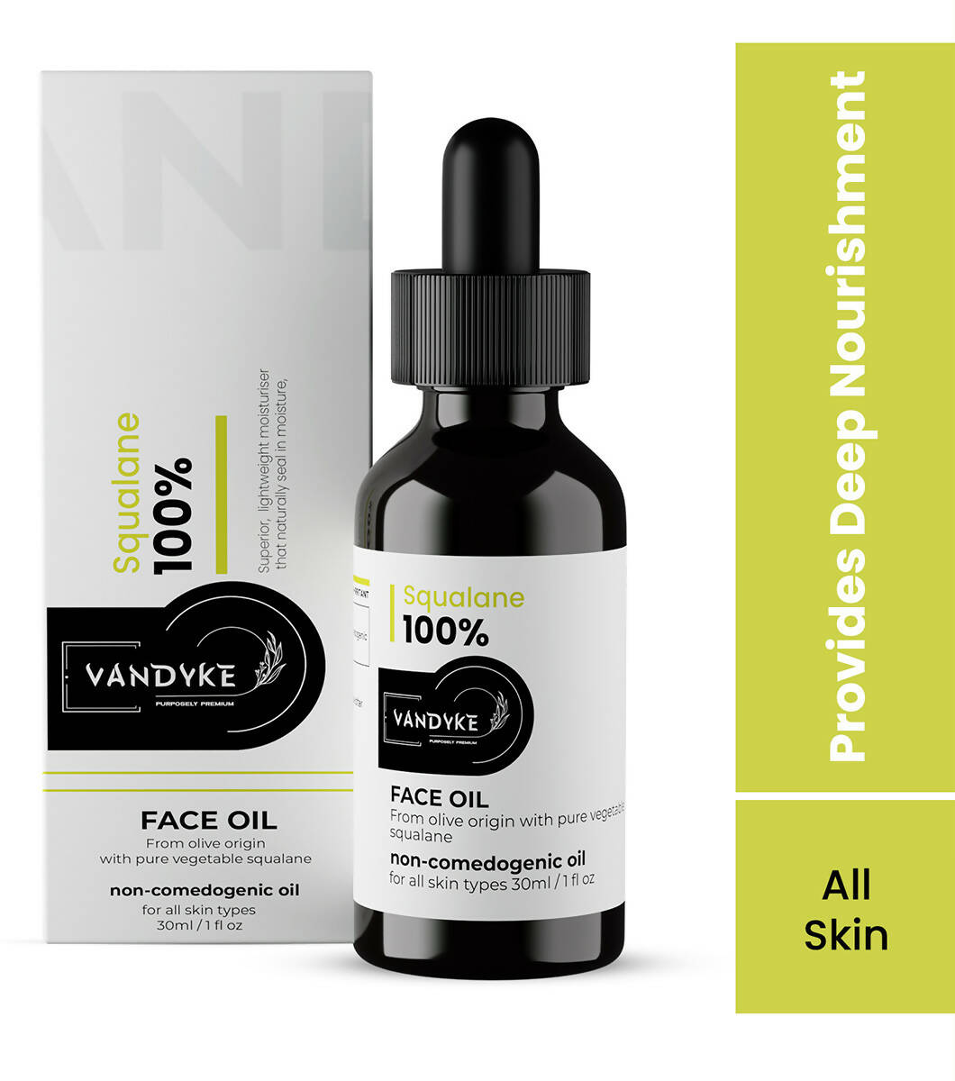 Vandyke Squalane 100% Face Oil | Grocsy