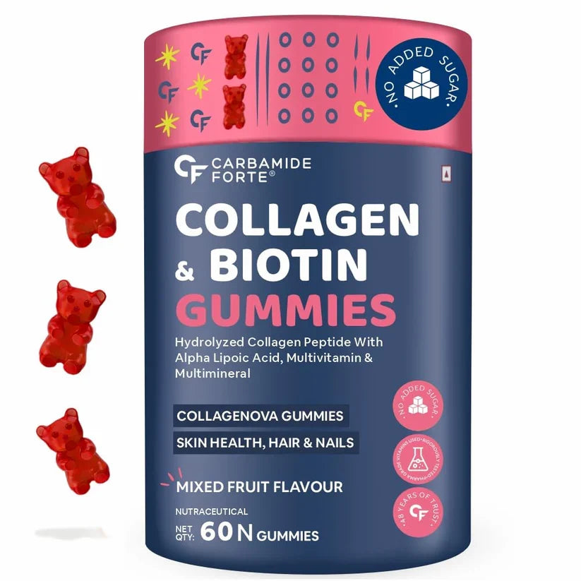 Carbamide Forte Collagen & Biotin Gummies | Grocsy