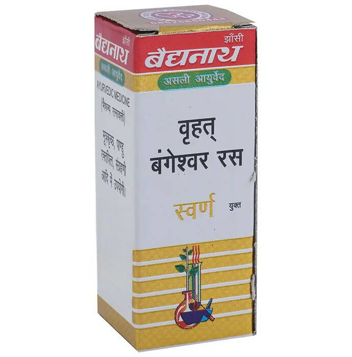 Baidyanath Jhansi Bangeshwar Ras Bri. (Sw.Mo.Tu) Tablets | Grocsy