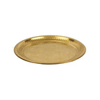 Spillbox Gold-Toned Brass Ring Thali Pooja Essential | Grocsy