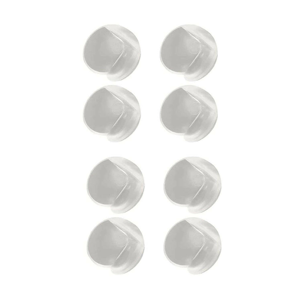 Safe-O-Kid Kids And Infants Safety- Beautiful Transparent Ball Shaped Corner Caps | Grocsy