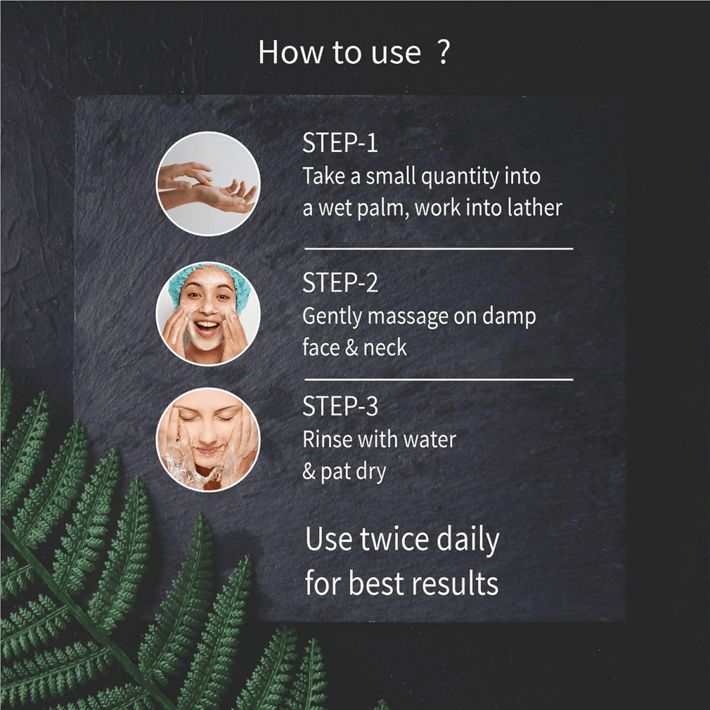 Ayouthveda Charcoal Face wash | Grocsy