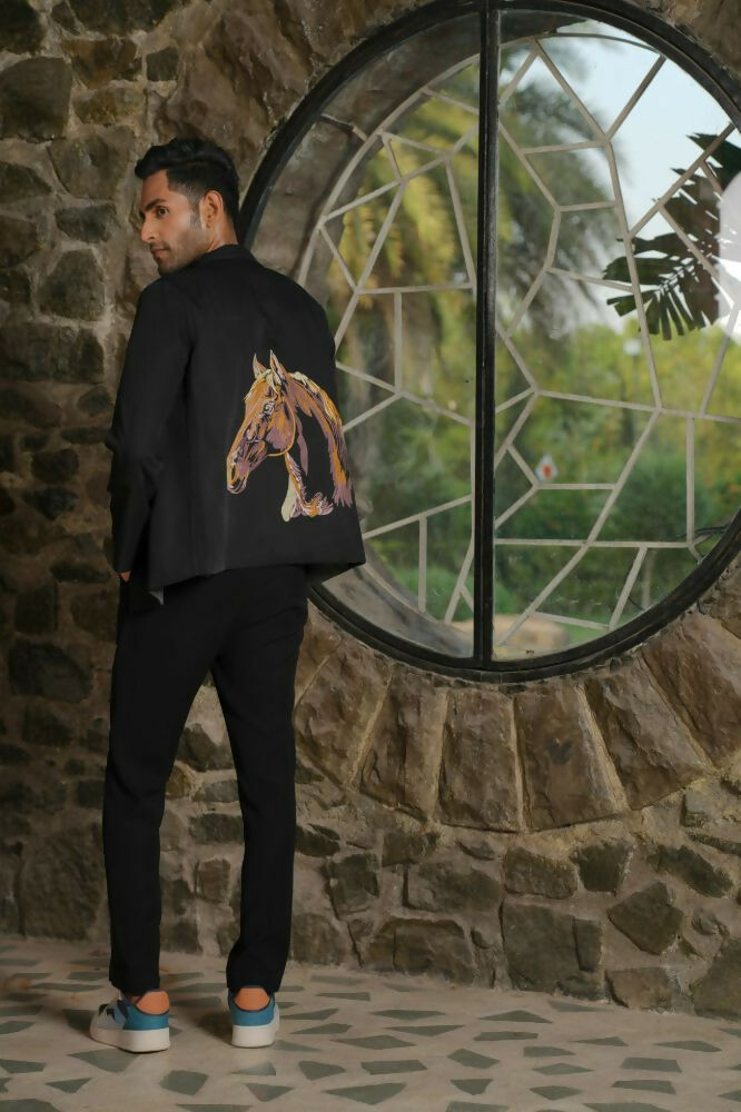 Stirrup Black Shacket by Hilo Design | Grocsy