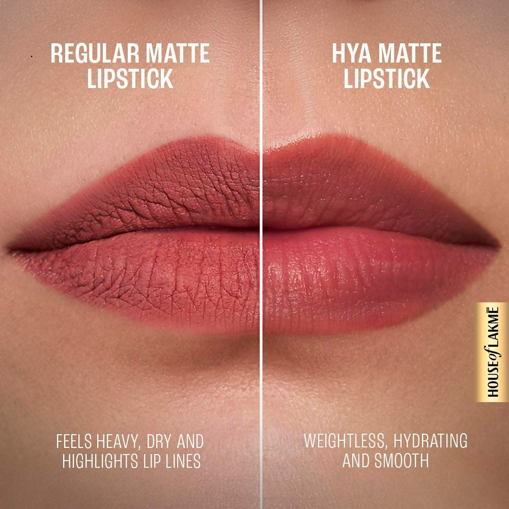 Lakme 9to5 Hya Matte Liquid Lipstick + Hyaluronic Acid - Powersuit Pink | Grocsy