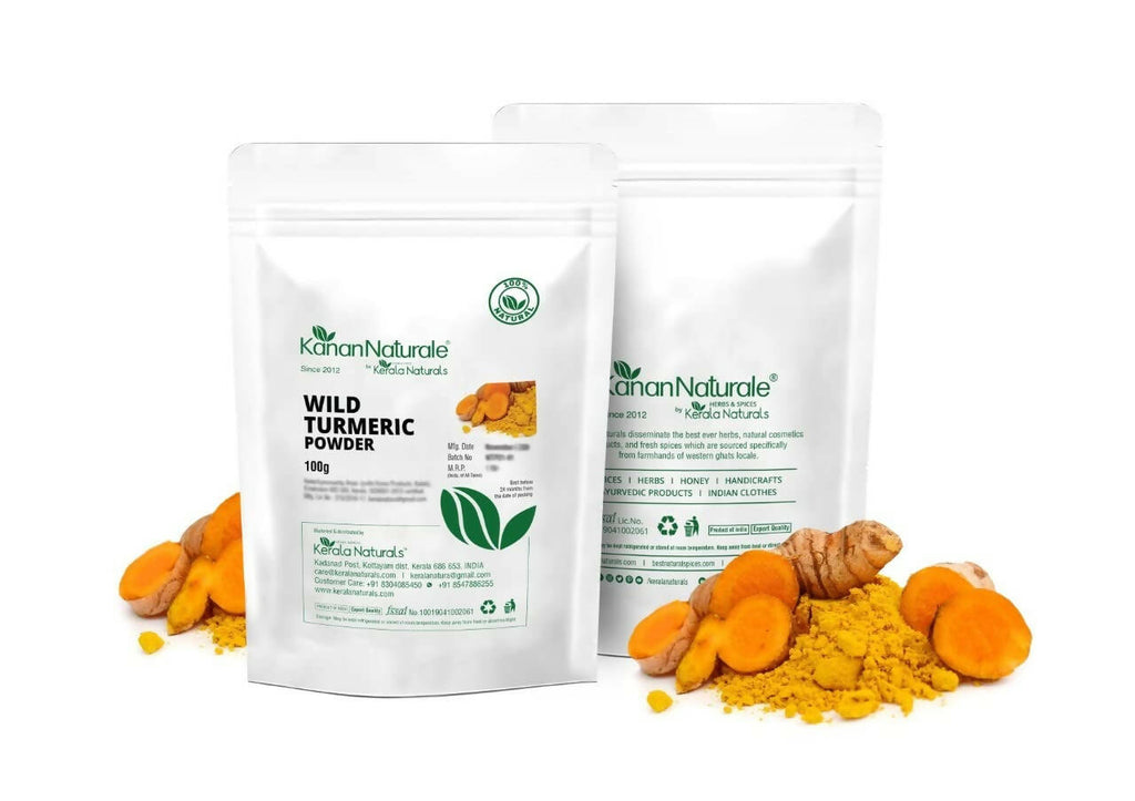 Kerala Naturals Wild Turmeric Powder | Grocsy