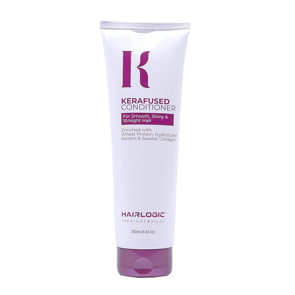 Hair Logic Kerafused Conditioner For Dry, Frizzy Hair | Grocsy