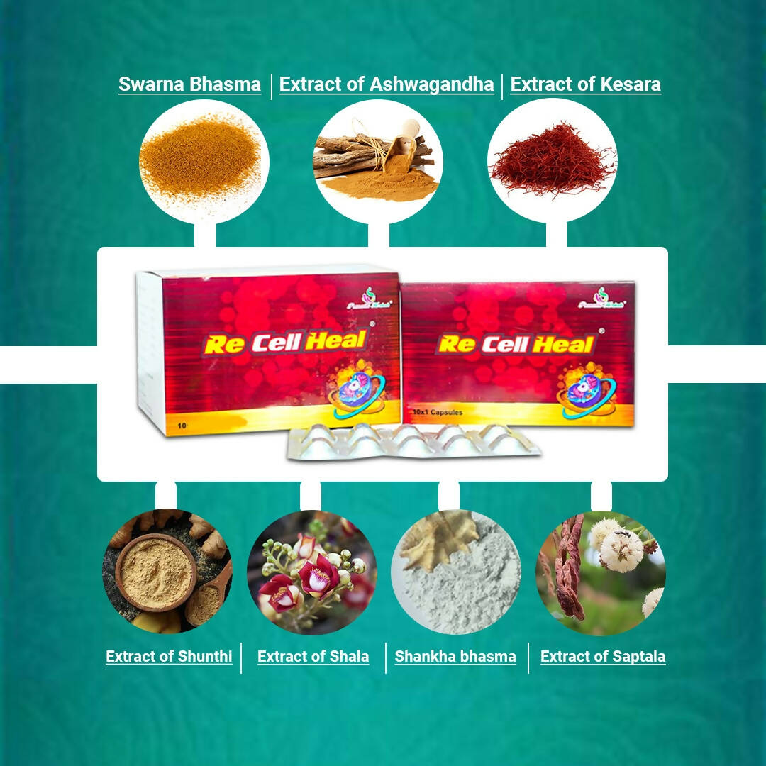 KBK Herbals Re Cell Heal Capsules | Grocsy