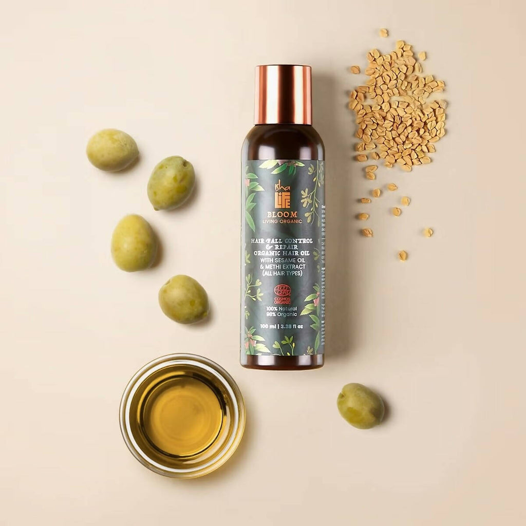 Isha Life Hair Fall Control & Repair Organic Hair Oil | Grocsy