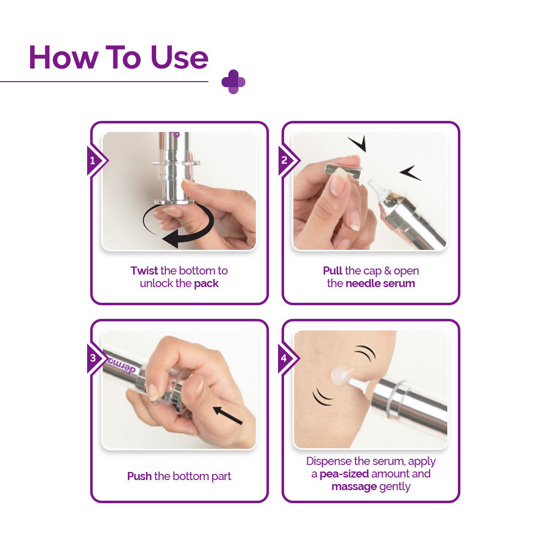 The Derma Co 20000 PPM Kojic Acid Microneedle Face Serum Shot for Pigmentation & Skin Renewal | Grocsy