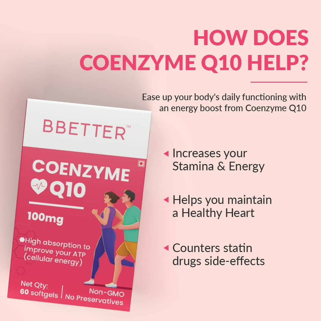 BBETTER Coenzyme Q10 Capsules | Grocsy