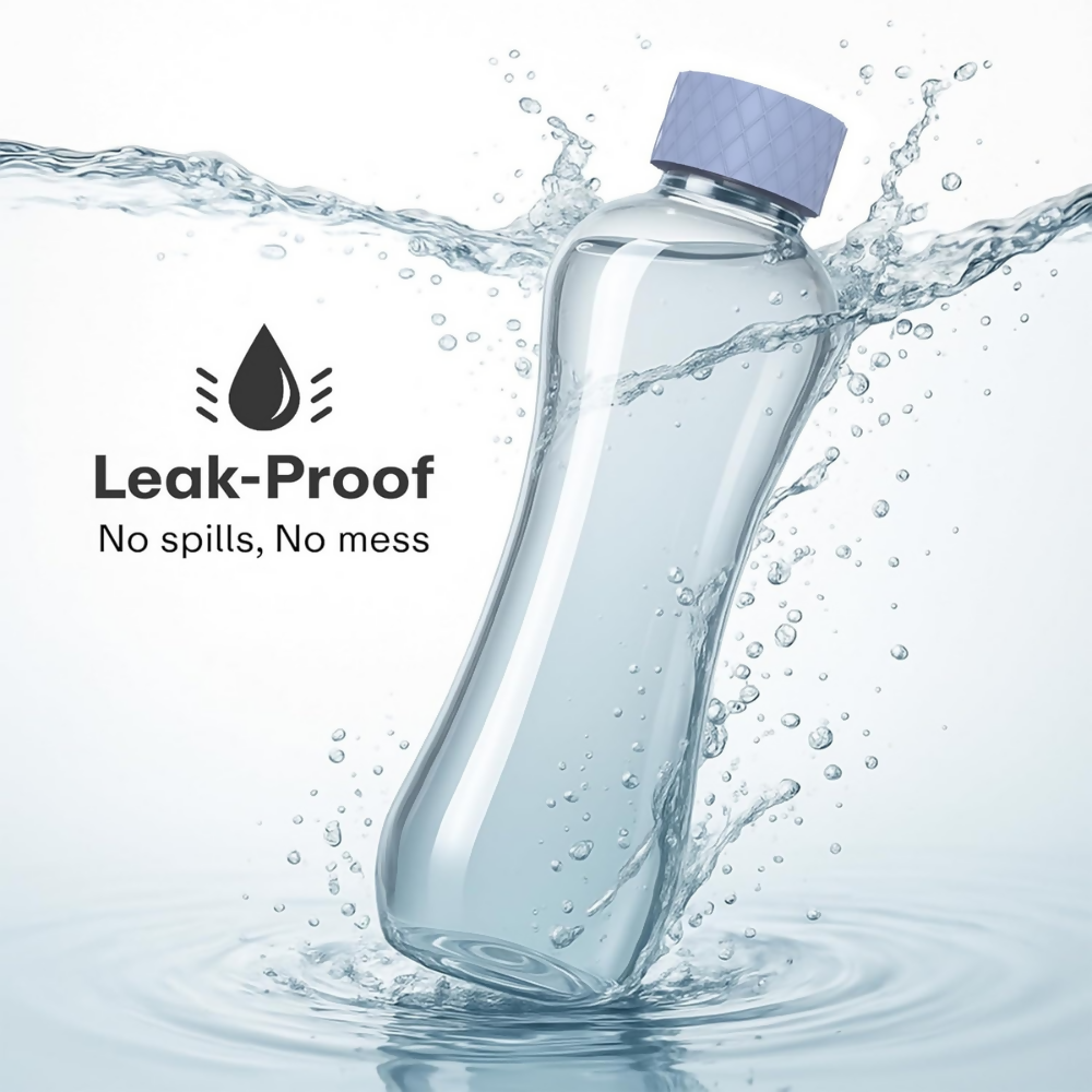 Rioware Glass Water Bottle - Blue | Grocsy
