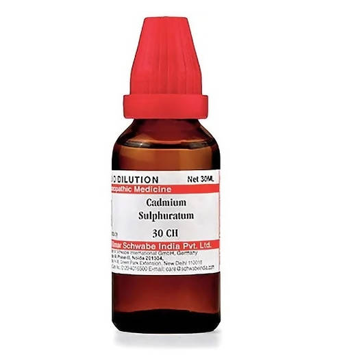 Dr. Willmar Schwabe India Cadmium Sulphuratum Dilution | Grocsy