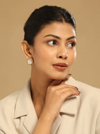 Nuyug Golden Spark Anti Tarnish studs | Grocsy