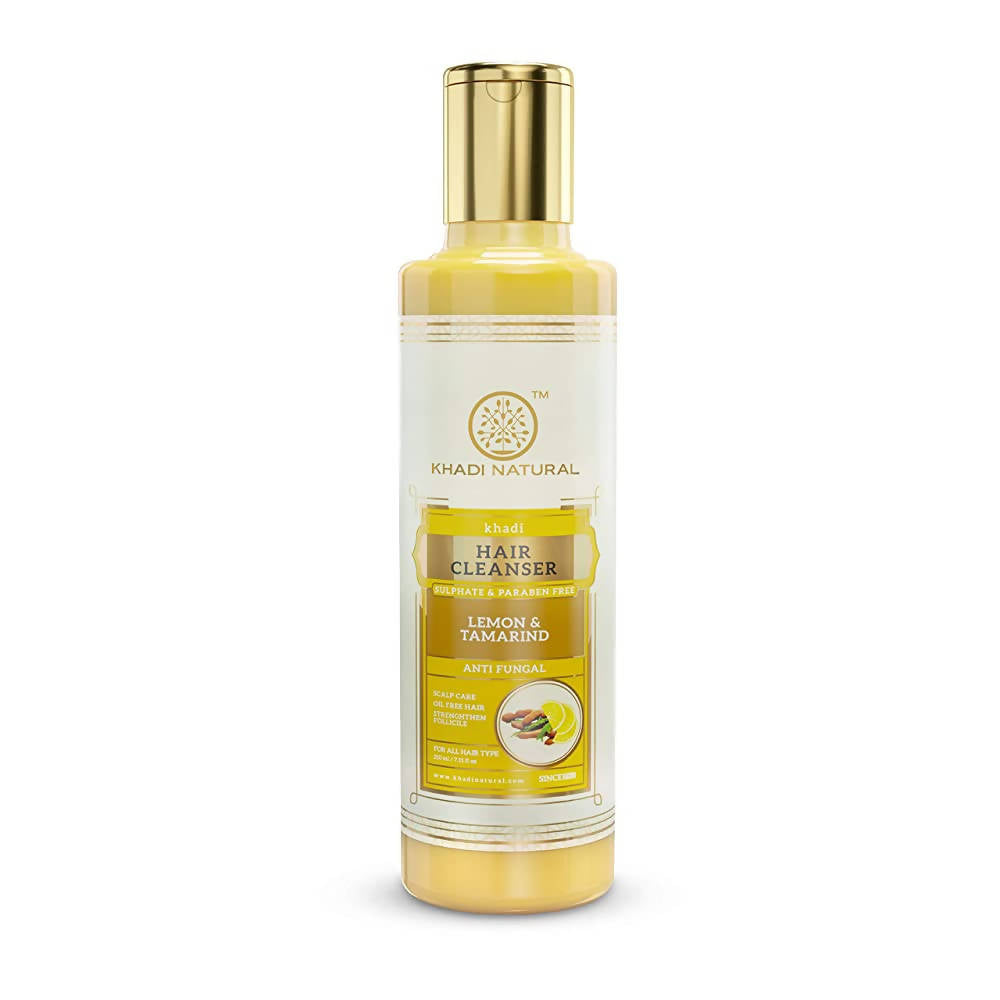 Khadi Natural Lemon & Tamarind Hair Cleanser | Grocsy