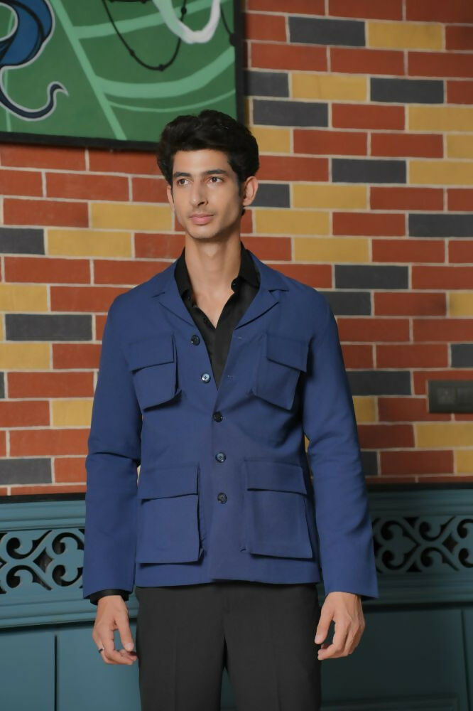 Minimal Matrix Black Shacket by Hilo Design | Grocsy