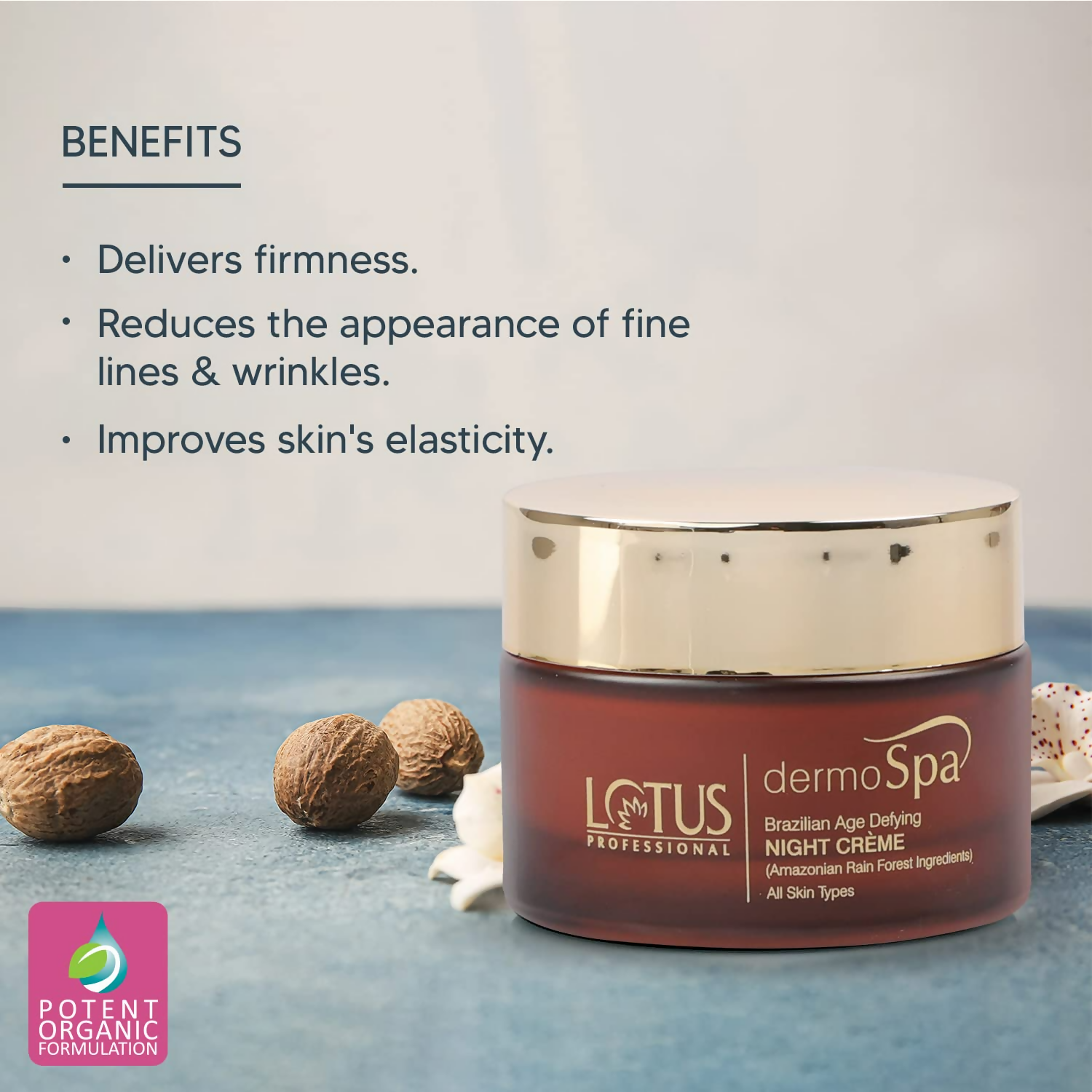 Lotus Professional DermoSpa Brazilian Age Defying Night Cream | Grocsy