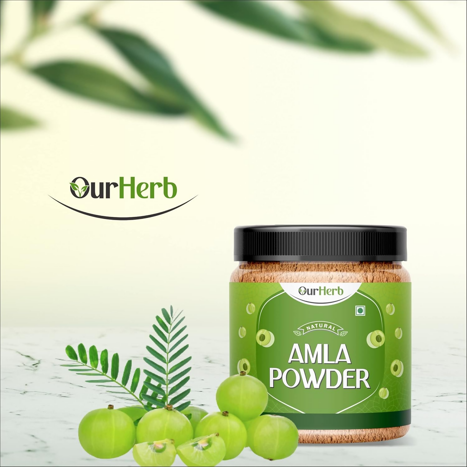 OurHerb Pure & Natural Amla Powder for Health, Skin & Hair | Grocsy