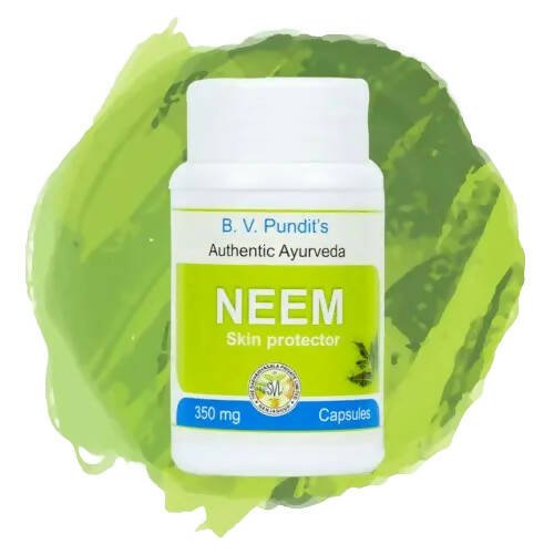 B V Pundit's Neem Capsules | Grocsy